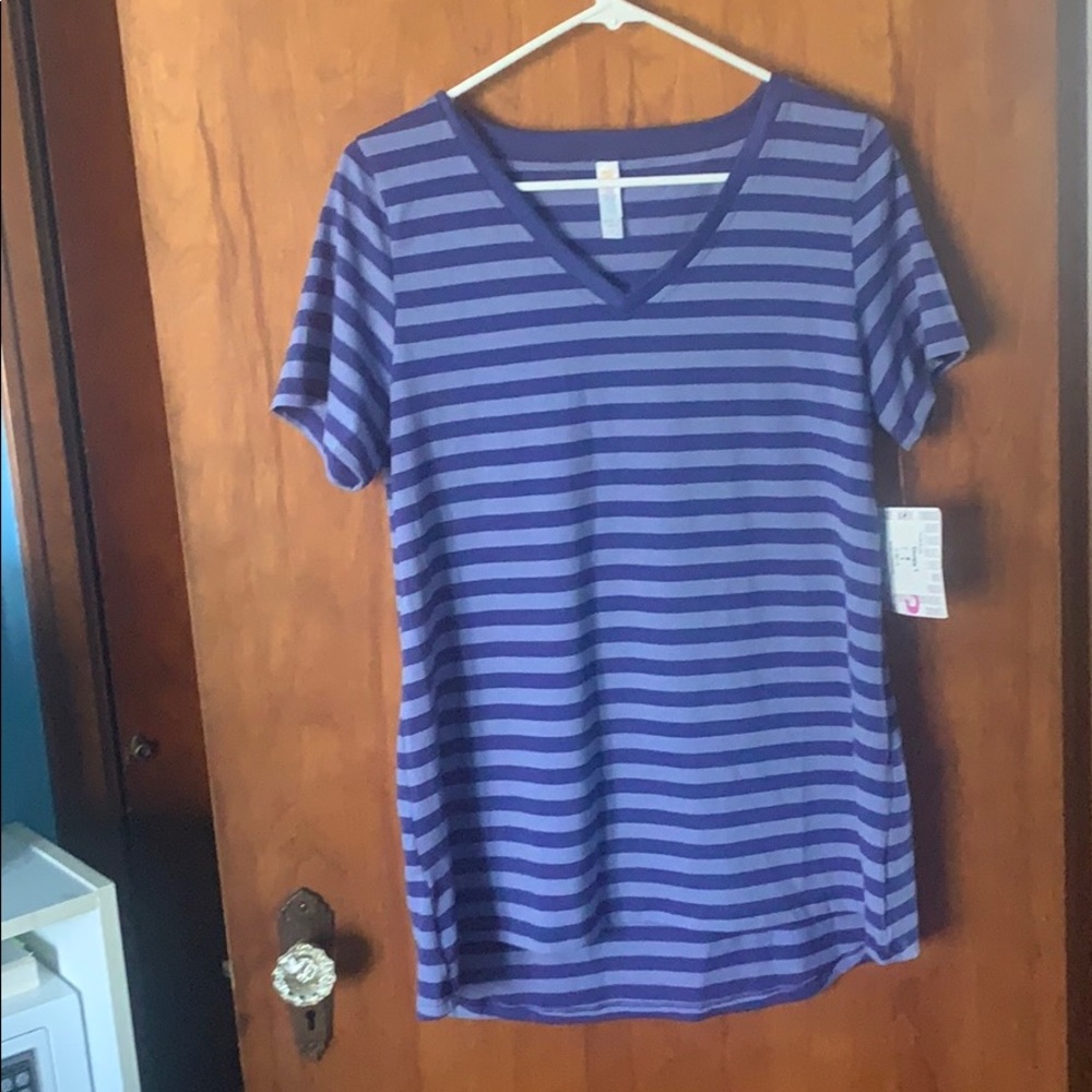 Purple lularoe shirt